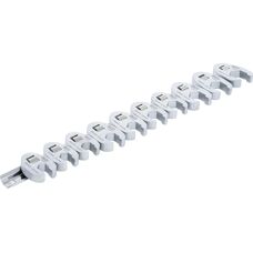Set di chiavi a bussola aperte esagonali BGS SW 10-19 mm - 10 pezzi