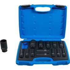 BGS Impact-Steckschlüsselsatz Gear Lock 10-32mm - 14-tlg.