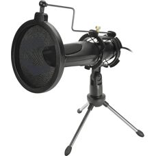 SpeedLink AUDIS Black Microphone - Streaming, Podcast, Live