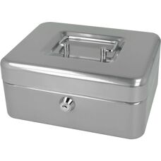 Westcott Caja fuerte de efectivo - 20 cm - Acero - Discreta