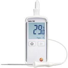 Termómetro alimentario Testo 108 - Sondas intercambiables T, K - -50°C a 300°C