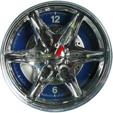 Out of the blue Modell 79/3019 Blaue LED Wanduhr - Wanduhr