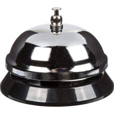 Bakaji Rostfritt Stål Hotellreception Ringklocka - 8cm