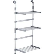 RUCO Aluminium Verstellbarer Wäscheständer - Duschkabine - 9m