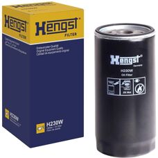 Öljynsuodatin HENGST FILTER H230W - Kierre, 229mm, M30x2