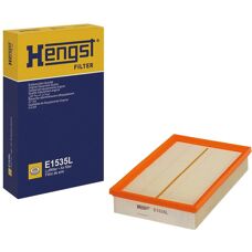 Hengst E1535L Luchtfilter - Compatibel met Audi, VW, Opel, Ford, Skoda, Seat