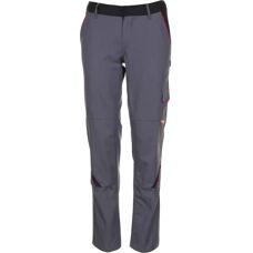 Planam Highline Arbeitshose - Schiefer/Schwarz/Rot - 42