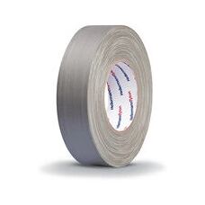 Nastro tessile Hellermann Tyton HTAPE-TEX-19x50 - Grigio
