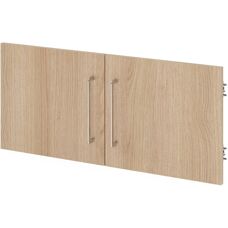 hjh OFFICE PRO FlexWall Chêne 1 Porte - Armoire Murale