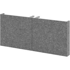 hjh OFFICE PRO FlexWall 1 OH Portes acoustiques - Gris