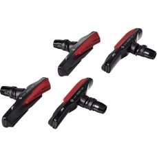 XLC BS-V03 Brake Pads - 4 pcs, 72mm, Black/Red - Brake Pads