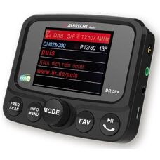 Albrecht DR 56+ Auto Digitalradio - DAB+ Bluetooth FM Adapter