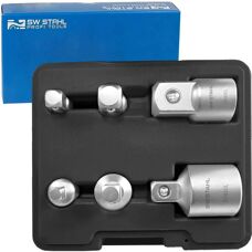 SW-Stahl 07920L Adapter-Set - 6 st, Rot, für 1/2''-3/4''
