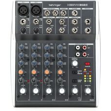 Behringer XENYX 802S - Kompakt analóg keverő USB-vel podcastoláshoz, streaminghez és felvételhez
