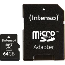 Intenso microSDXC Klasse 10 - 64GB (3413490)