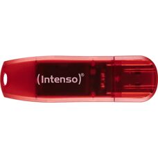 Intenso Rainbow Line 128GB USB Flash Drive - USB Type-A 2.0