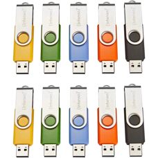 Intenso Basic Line USB Flash Drive - 4 GB, Multiple Colors