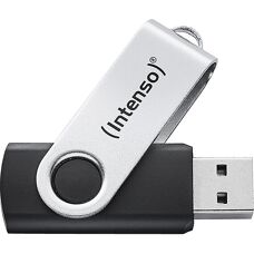 Intenso 64GB Office Line 3.2 Gen1 Ezüst-Fekete - USB pendrive