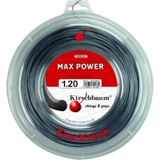 Kirschbaum Max Power Tennissnor - Monofilament, Grå, 200m
