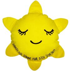 Cuscino in peluche sole Sheepworld - Design sol figurativo