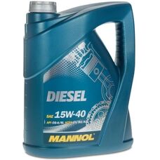 Mannol 15W-40 Motorolje - Diesel, VW, Mercedes-Benz, 5L