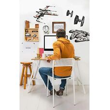 Vinilo decorativo Star Wars naves espaciales - Autoadhesivo