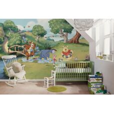 KOMAR Winnie the Pooh Tapeta - Kolorowa - 350x250m - Vlies