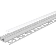 EVN Lichttechnik Aluminium-Profil mit Opal-Abdeckung - 2m