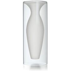 Philippi Esmeralda Weiße Glasvase - Modernes Interieur