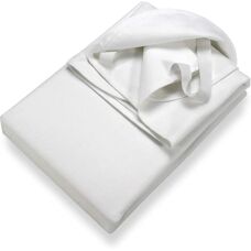 Protector de colchón SETEX PU-Sandwich - 140x200 cm, Blanco
