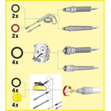 Kärcher 2.640-729.0 - Kit d'accessoires pour nettoyeur haute pression