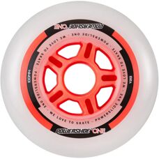 Powerslide Inline Skates - 100mm Räder, ABEC 5 Lager, Rot