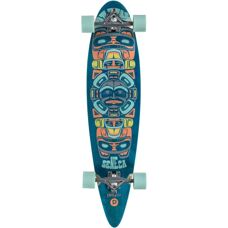 PLAYLIFE Seneca Longboard - Bunte Kinder Skateboards