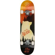 Playlife Mighty Bear 8.0 Mehrfarbig Skateboard - Skateboard