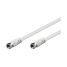 Mercodan RG59 2,5m câble coaxial blanc - câble coaxial