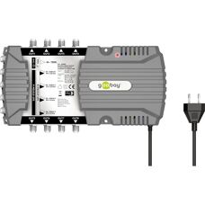 Goobay 64880 Commutateur Multiswitch - 9 Entrées, 8 Sorties - 4K UHD