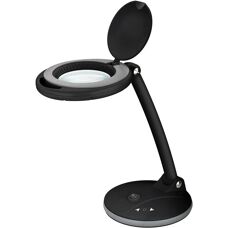 Goobay 65576 Lámpara Lupa - Luz LED con lente de 100 mm
