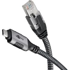 Goobay USB-C till RJ45 Ethernet-adapter - 1m