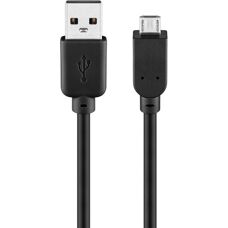 Goobay 93918 USB-kabel - Micro-USB B, USB A - 1m