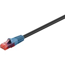 Goobay 94393 Netwerkkabel - 30m Zwart Cat6 U/UTP
