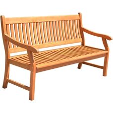 Garden Pleasure Jersey Holz-Gartenbank - Gartenbank