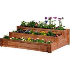 Aiuola rialzata Dobar FSC - Giardino in legno elevato