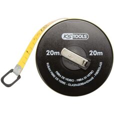 KS Tools 20 m målebånd med plastbånd - Målebånd