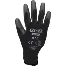 KS TOOLS 310.0470 Εργατικά γάντια - Ακρίβεια, PU ενίσχυση, Αναπνεύσιμα - Εργατικά γάντια