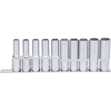 KS Tools 917.0615 Set di 10 bussole in acciaio cromo-vanadio