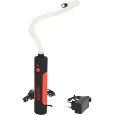 KS TOOLS 150.4345 Lampe de travail rechargeable, Magnétique, Flexible LED