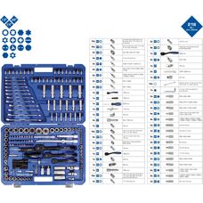 Brilliant Tools BT023216 gereedschapsset - 216 stuks