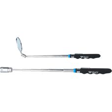 BRILLIANT TOOLS Magnetisk teleskopisk speilsett - 2 stk
