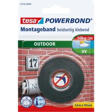Tesa Powerbond Outdoor dobbeltklæbende monteringsbånd - Tape til udendørs brug