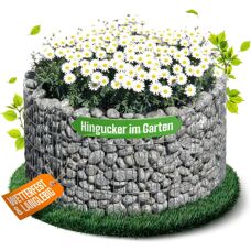 Bellissa Basic Rund Gabionen Hochbeet - Gartengestaltung